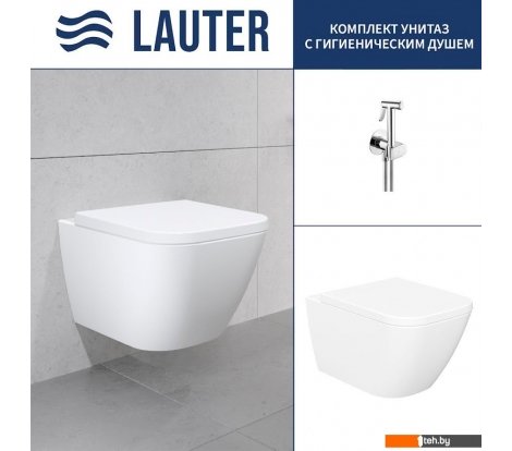  - Унитазы Lauter Nuremberg 21811 + Breez 21GN7071CH - Nuremberg 21811 + Breez 21GN7071CH