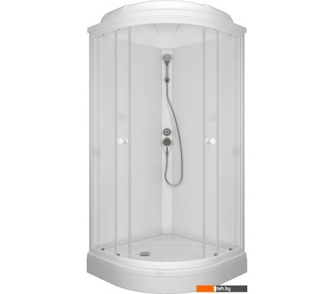  - Душевые кабины Saniteco SNT CL-90 90х90 (белый/прозрачное стекло) - SNT CL-90 90х90 (белый/прозрачное стекло)