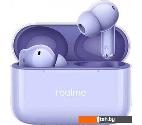 - Наушники и гарнитуры Realme Buds T200 (сиреневый) - Buds T200 (сиреневый)