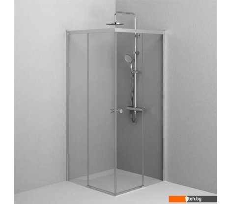  - Душевые кабины AM.PM X-joy 90x90 W94G-403-9090-MT1K (серебристый/прозрачное стекло) - X-joy 90x90 W94G-403-9090-MT1K (серебристый/прозрачное стекло)