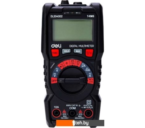  - Мультиметры, токовые клещи, индикаторные отвертки Deli DL334302 102977 - DL334302 102977