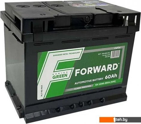  - Автомобильные аккумуляторы Forvard Green R+ (60 А·ч) - Green R+ (60 А·ч)