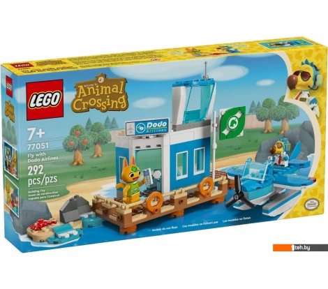  - Конструкторы LEGO Animal Crossing 77051 Летайте с Додо Эйрлайнс - Animal Crossing 77051 Летайте с Додо Эйрлайнс