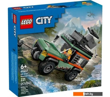  - Конструкторы LEGO City Горный внедорожник 4x4 60447 - City Горный внедорожник 4x4 60447