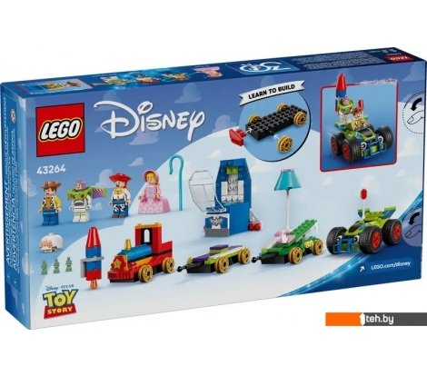 - Конструкторы LEGO Disney История игрушек: Праздничный поезд и радиоуправл. машинка (43264) - Disney История игрушек: Праздничный поезд и радиоуправл. машинка (43264)