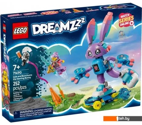 - Конструкторы LEGO DREAMZzz Иззи и игровой кролик Банчурро 71490 - DREAMZzz Иззи и игровой кролик Банчурро 71490