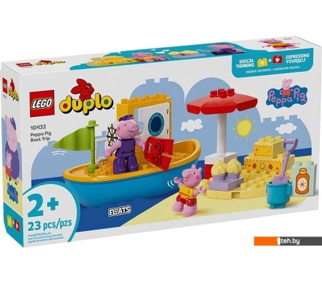  - Конструкторы LEGO Duplo 10432 Поездка на лодке со Свинкой Пеппой - Duplo 10432 Поездка на лодке со Свинкой Пеппой