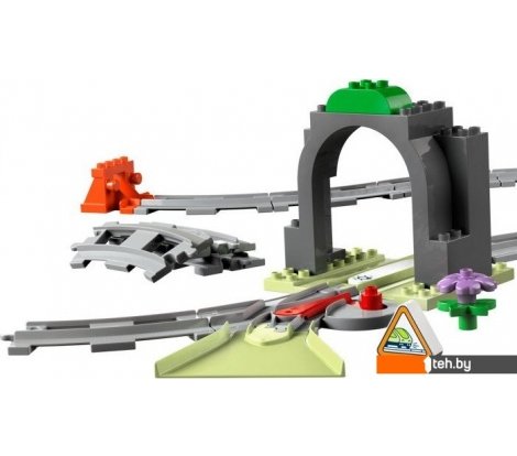  - Конструкторы LEGO Duplo Железнодорожный туннель и пути 10425 - Duplo Железнодорожный туннель и пути 10425