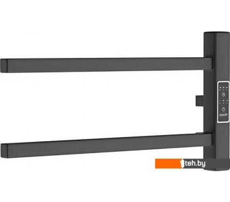  - Полотенцесушители Маргроид Ferrum Cook СНШ профильный 18*40 Черный матовый, скрытого монтажа, таймер слева - Ferrum Cook СНШ профильный 18*40 Черный матовый, скрытого монтажа, таймер слева