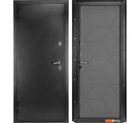  - Металлические двери Guard Термо MG75 87х205 левая (черное серебро/серый) - Термо MG75 87х205 левая (черное серебро/серый)