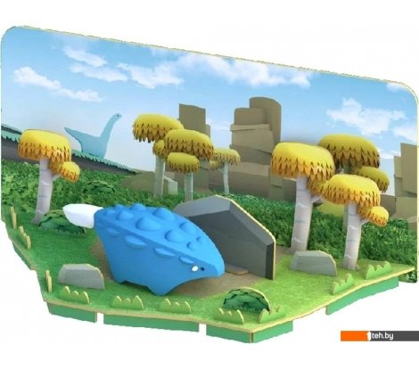  - Конструкторы Halftoys Dino Анкило с диорамой HD004 - Dino Анкило с диорамой HD004