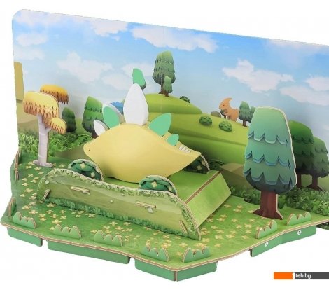  - Конструкторы Halftoys Dino Стего с диорамой HD005 - Dino Стего с диорамой HD005