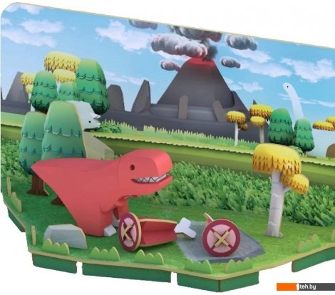  - Конструкторы Halftoys Dino Ти-Рекс с диорамой HD002 - Dino Ти-Рекс с диорамой HD002