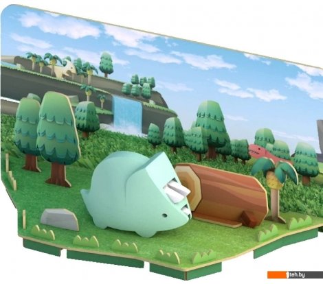  - Конструкторы Halftoys Dino Трицера с диорамой HD001 - Dino Трицера с диорамой HD001