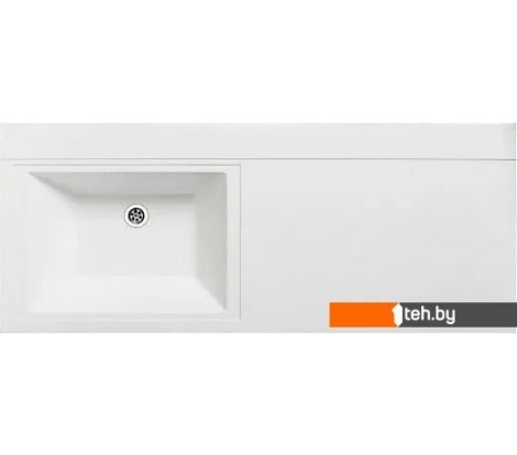  - Умывальники Runo Гамма 120 лайт с правым крылом (белый) - Гамма 120 лайт с правым крылом (белый)