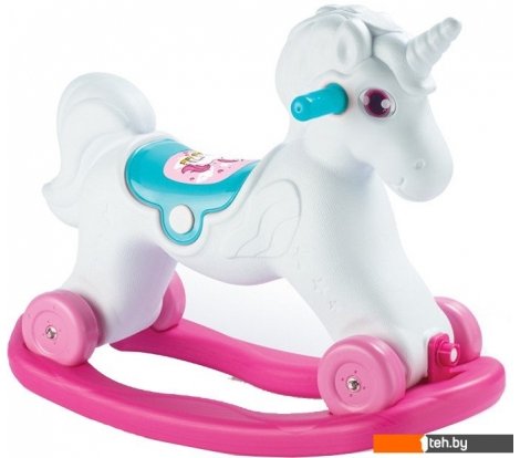  - Каталки, педальные машинки Dolu Лошадка-качалка Unicorn 2 в 1 2509 - Лошадка-качалка Unicorn 2 в 1 2509
