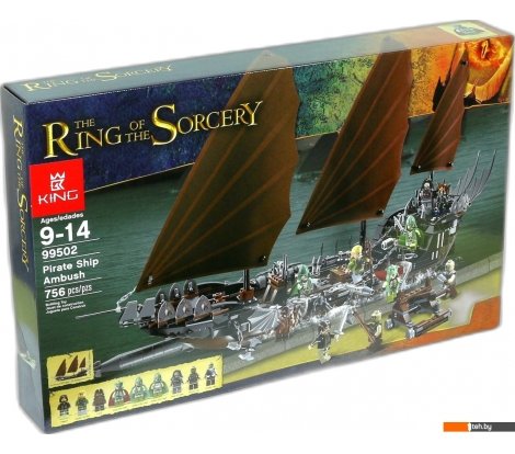  - Конструкторы King 99502 Властелин колец. Атака на пиратский корабль - 99502 Властелин колец. Атака на пиратский корабль