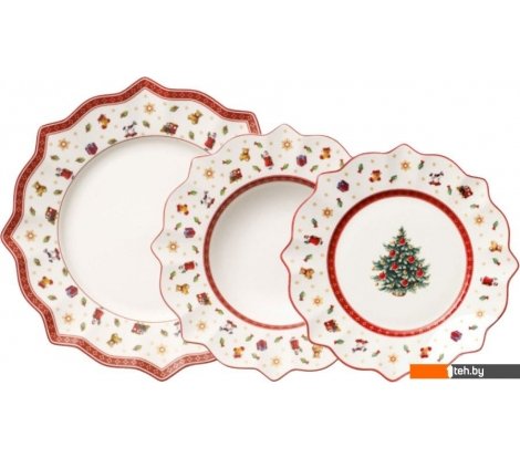  - Тарелки, салатники, блюда и наборы Villeroy & Boch Toys Delight 14-8585-8816 (12шт) - Toys Delight 14-8585-8816 (12шт)
