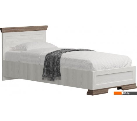  - Кровати Black Red White Marselle LOZ90х200 М (ясень снежный/дуб сонома темный/ясень снежный) - Marselle LOZ90х200 М (ясень снежный/дуб сонома темный/ясень снежный)