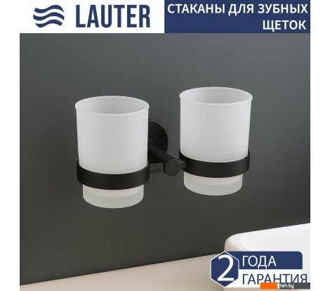  - Аксессуары для ванной и туалета Lauter 21SH72082 (Matt Black) - 21SH72082 (Matt Black)