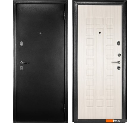  - Металлические двери Guard MG60 МДФ 87х205 правая (черное серебро/белый ясень) - MG60 МДФ 87х205 правая (черное серебро/белый ясень)