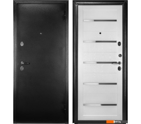  - Металлические двери Guard Царга MG60 87х205 правая (черное серебро/белый ясень) - Царга MG60 87х205 правая (черное серебро/белый ясень)