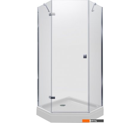  - Душевые кабины Triton Сигма 100x100 (хром, с поддоном) - Сигма 100x100 (хром, с поддоном)