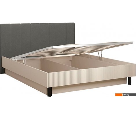  - Кровати Ангстрем Хилтон спальня ХТ-801.26 исп.24 (Д2, кашемир серый) - Хилтон спальня ХТ-801.26 исп.24 (Д2, кашемир серый)