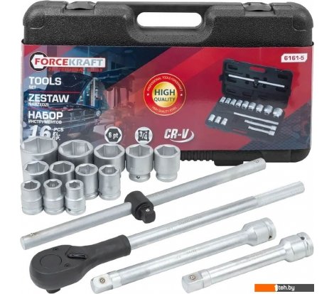 - Наборы инструментов ForceKraft FK-6141-9 (64494) - FK-6141-9 (64494)