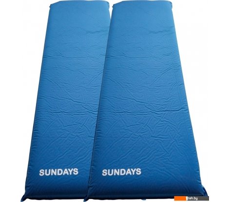  - Туристические коврики Sundays ZC-SIM001-2 (10см, 2шт, синий) - ZC-SIM001-2 (10см, 2шт, синий)