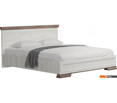  - Кровати Black Red White Marselle LOZ180х200 Д (ясень снежный/дуб сонома темный/ясень снежный) - Marselle LOZ180х200 Д (ясень снежный/дуб сонома темный/ясень снежный)