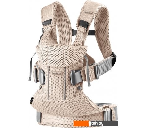  - Рюкзаки-переноски (кенгуру) BabyBjorn One Air Mesh (жемчужно-розовый) - One Air Mesh (жемчужно-розовый)