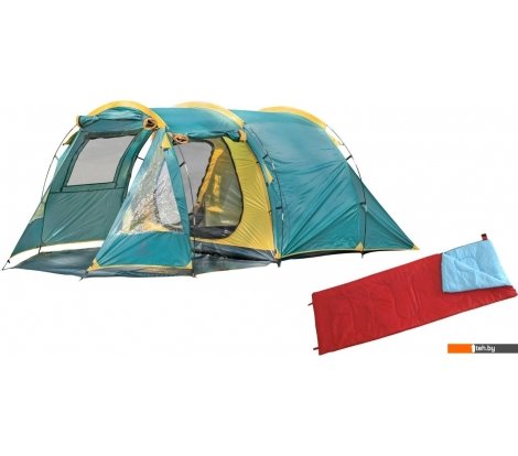  - Палатки Coyote Dakota CL-A08-Green (со спальным мешком ZC-SB001 красный) - Dakota CL-A08-Green (со спальным мешком ZC-SB001 красный)