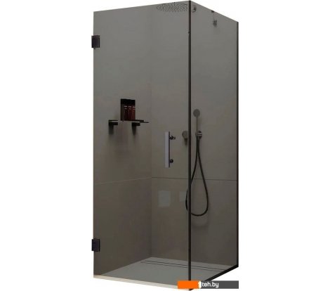  - Душевые кабины MaybahGlass MGY-1309-6 (графитовое стекло/черный) - MGY-1309-6 (графитовое стекло/черный)
