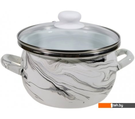  - Кастрюли Сантэкс Шейк 1-2440111 (белый/черный) - Шейк 1-2440111 (белый/черный)