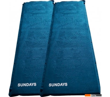  - Туристические коврики Sundays ZC-SIM006 (5см, 2шт, синий) - ZC-SIM006 (5см, 2шт, синий)