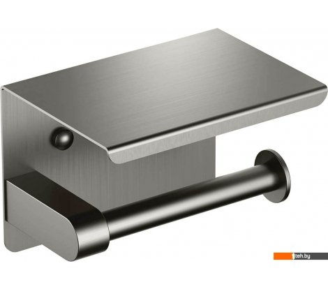  - Аксессуары для ванной и туалета Aquatek Европа AQ4939BGM (с полкой, черный хром) - Европа AQ4939BGM (с полкой, черный хром)