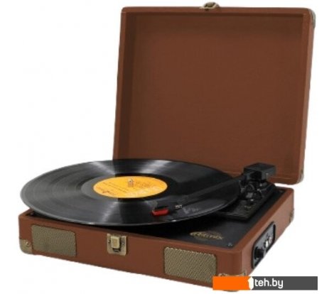  - Виниловые проигрыватели Ritmix LP-100 (коричневый) - LP-100 (коричневый)