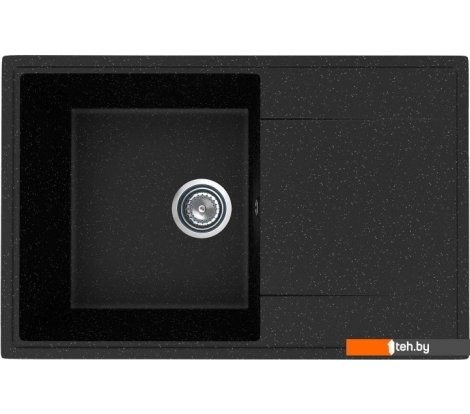  - Кухонные мойки Mixline ML-GMU07 556736 (черный камень) - ML-GMU07 556736 (черный камень)