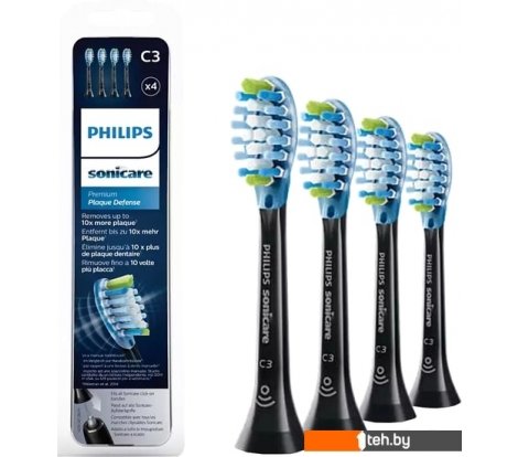  - Аксессуары к товарам для красоты и здоровья Philips Sonicare C3 Premium Plaque Defence HX9044/33 (4 шт) - Sonicare C3 Premium Plaque Defence HX9044/33 (4 шт)
