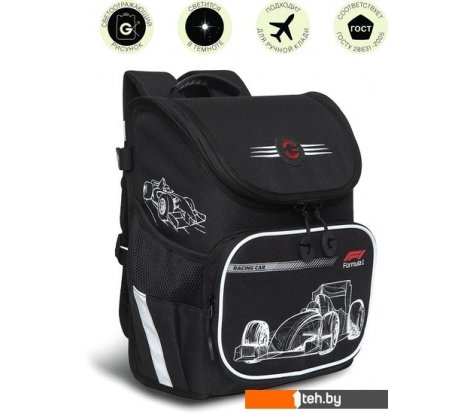  - Рюкзаки Grizzly RAl-295-2 (черный) - RAl-295-2 (черный)