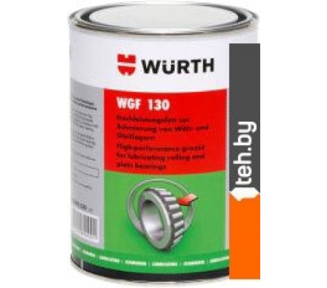  - Смазки, пасты и очистители для механических, электрических узлов Wurth Смазка WGF 130 1 кг 0893530 - Смазка WGF 130 1 кг 0893530