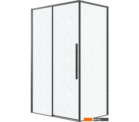  - Душевые кабины Grossman Galaxy 100x90x195 120.K33.01.1090.21.02 (черный матовый/стекло шиншилла) - Galaxy 100x90x195 120.K33.01.1090.21.02 (черный матовый/стекло шиншилла)