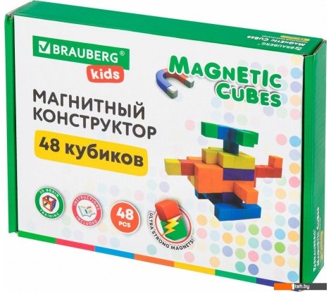  - Конструкторы BRAUBERG Kids Magnetic Cubes 665723 - Kids Magnetic Cubes 665723