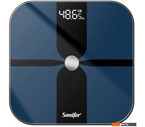  - Напольные весы Sonifer SF-1918 (черный/синий) - SF-1918 (черный/синий)
