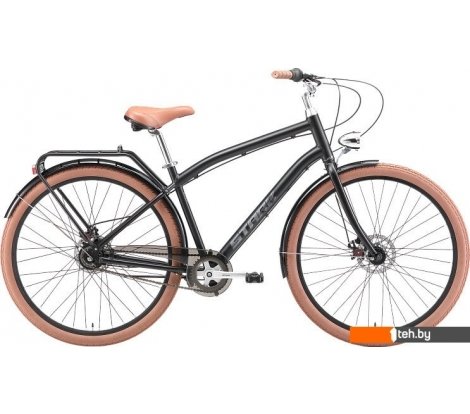  - Велосипеды Stark Comfort Man 28 D 8 speed р.16 HQ-0017938 2025 (черный матовый/темно-серый, разобранный) - Comfort Man 28 D 8 speed р.16 HQ-0017938 2025 (черный матовый/темно-серый, разобранный)