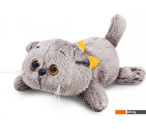  - Мягкие игрушки BUDI BASA Кот Басик с бантиком лежачий 10870419 - Кот Басик с бантиком лежачий 10870419