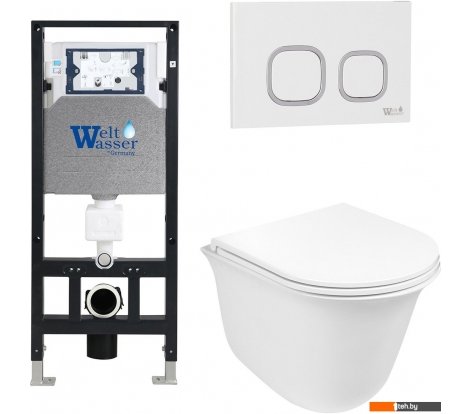  - Унитазы WeltWasser Amberg 506 + Telbach 004 GL-WT + Amberg RD-WT - Amberg 506 + Telbach 004 GL-WT + Amberg RD-WT