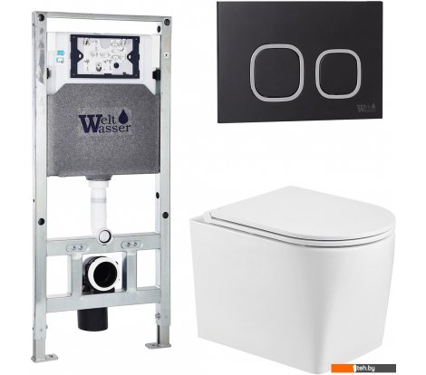  - Унитазы WeltWasser Amberg 506 ST + Nesenbach 004 GL-WT + Amberg RD-BL - Amberg 506 ST + Nesenbach 004 GL-WT + Amberg RD-BL