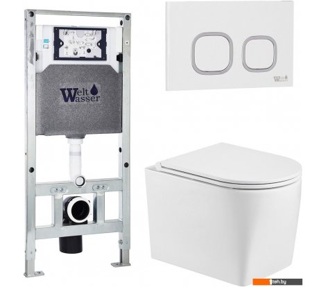  - Унитазы WeltWasser Amberg 506 ST + Nesenbach 004 GL-WT + Amberg RD-WT - Amberg 506 ST + Nesenbach 004 GL-WT + Amberg RD-WT